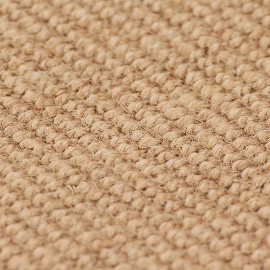 vidaXL paklājs, 200x300 cm, džuta ar lateksa pamatni