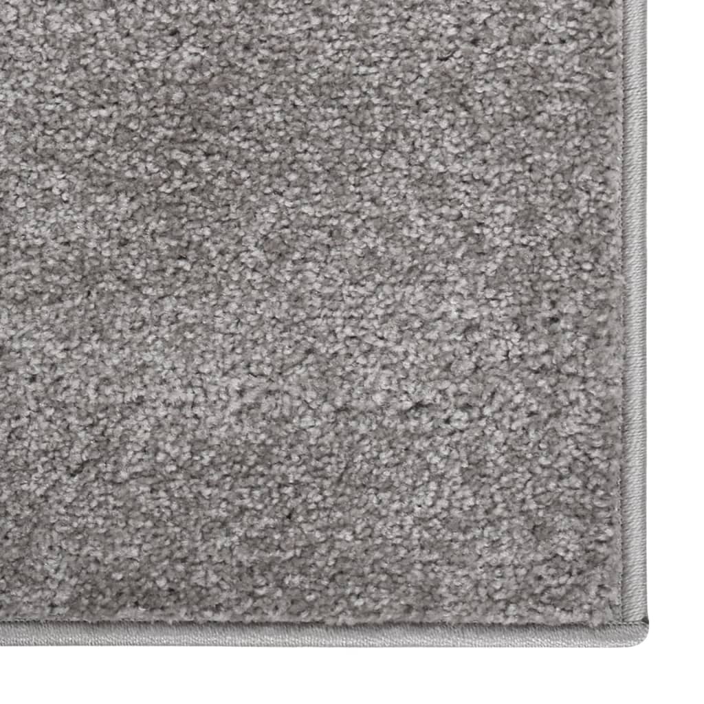 vidaXL paklājs, 120x170 cm, pelēks