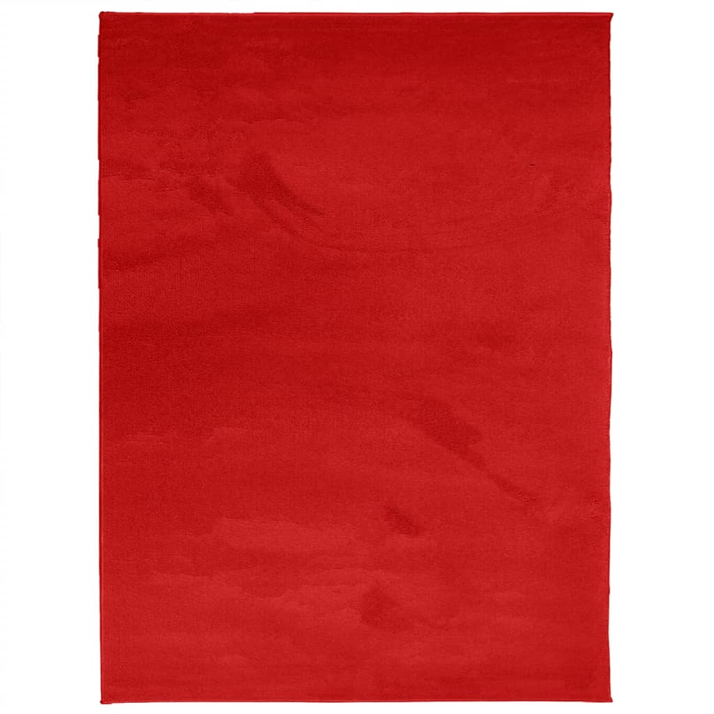 vidaXL paklājs OVIEDO, īsa spalva, sarkans, 240x340 cm