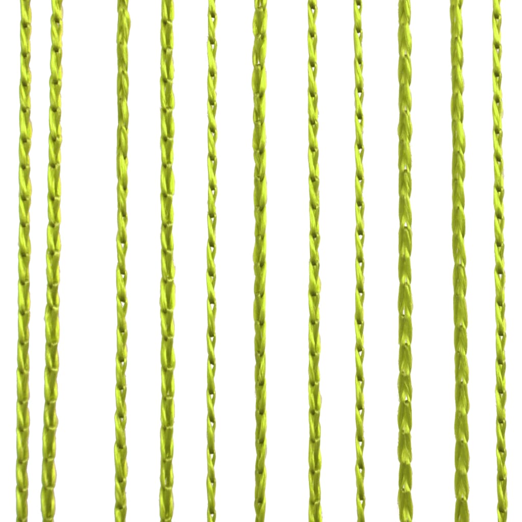 vidaXL bārkšu aizkari, 2 gab., 140x250 cm, zaļi