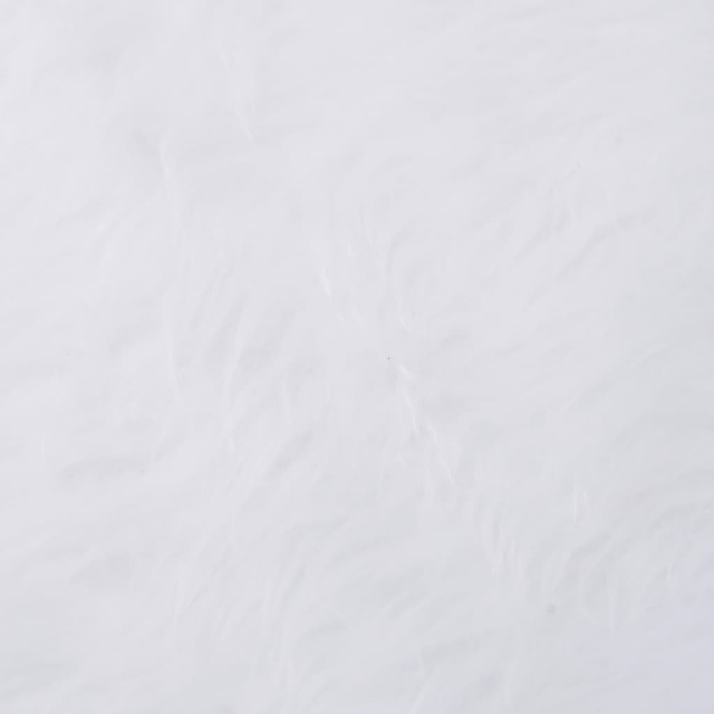 vidaXL Ziemassvētku egles pamatnes pārklājs, 150 cm, mākslīgā kažokāda