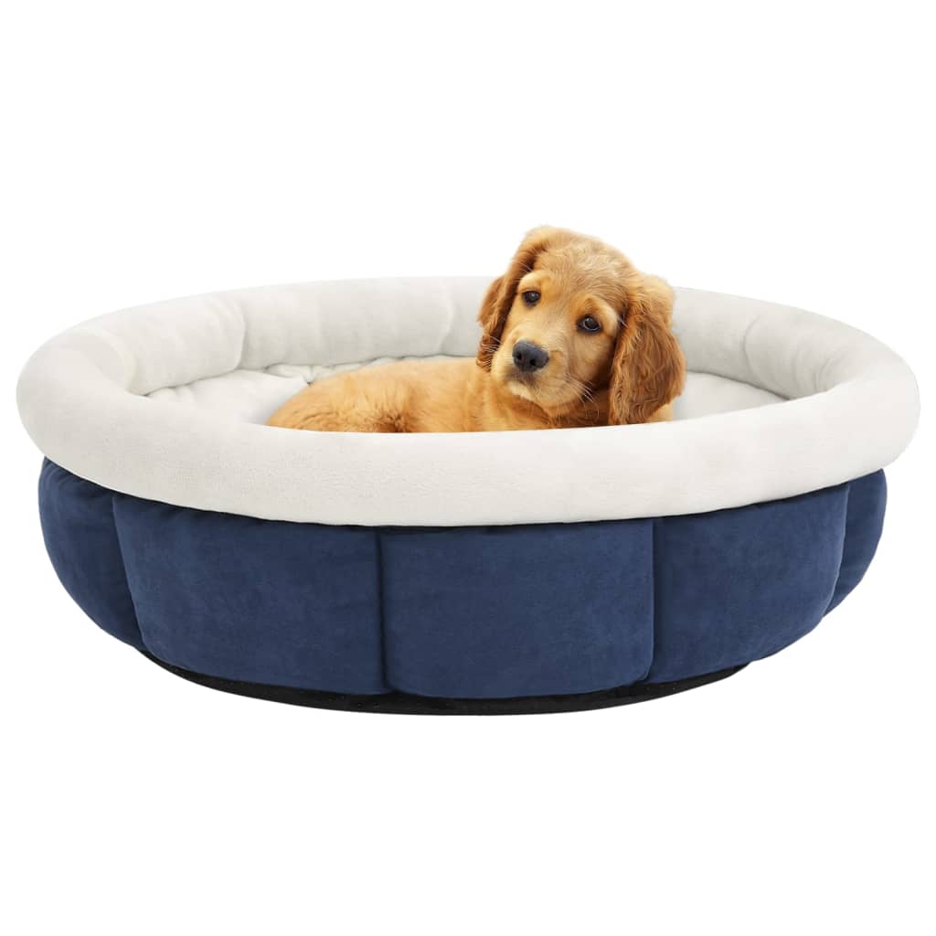 vidaXL suņu gulta, 70x70x26 cm, zila