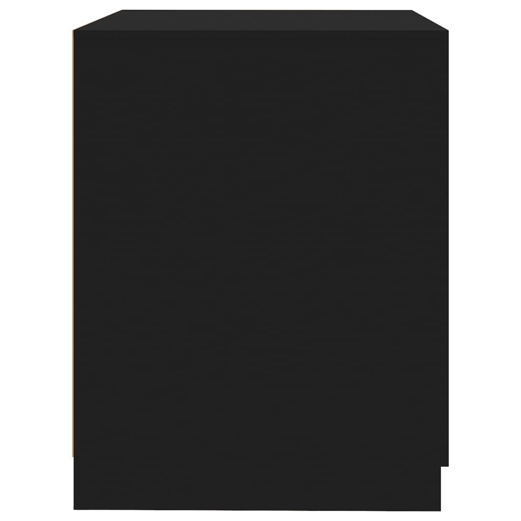 vidaXL veļasmašīnas skapītis, 71x71,5x91,5 cm, melns