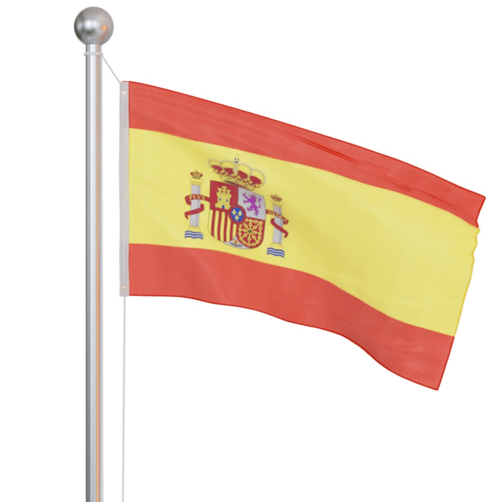 vidaXL Spānijas karogs, 90x150 cm
