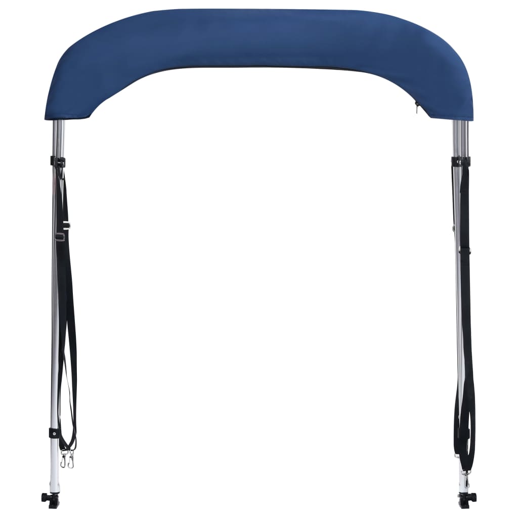 vidaXL divloku motorlaivas jumts, tumši zils, 180x150x110 cm