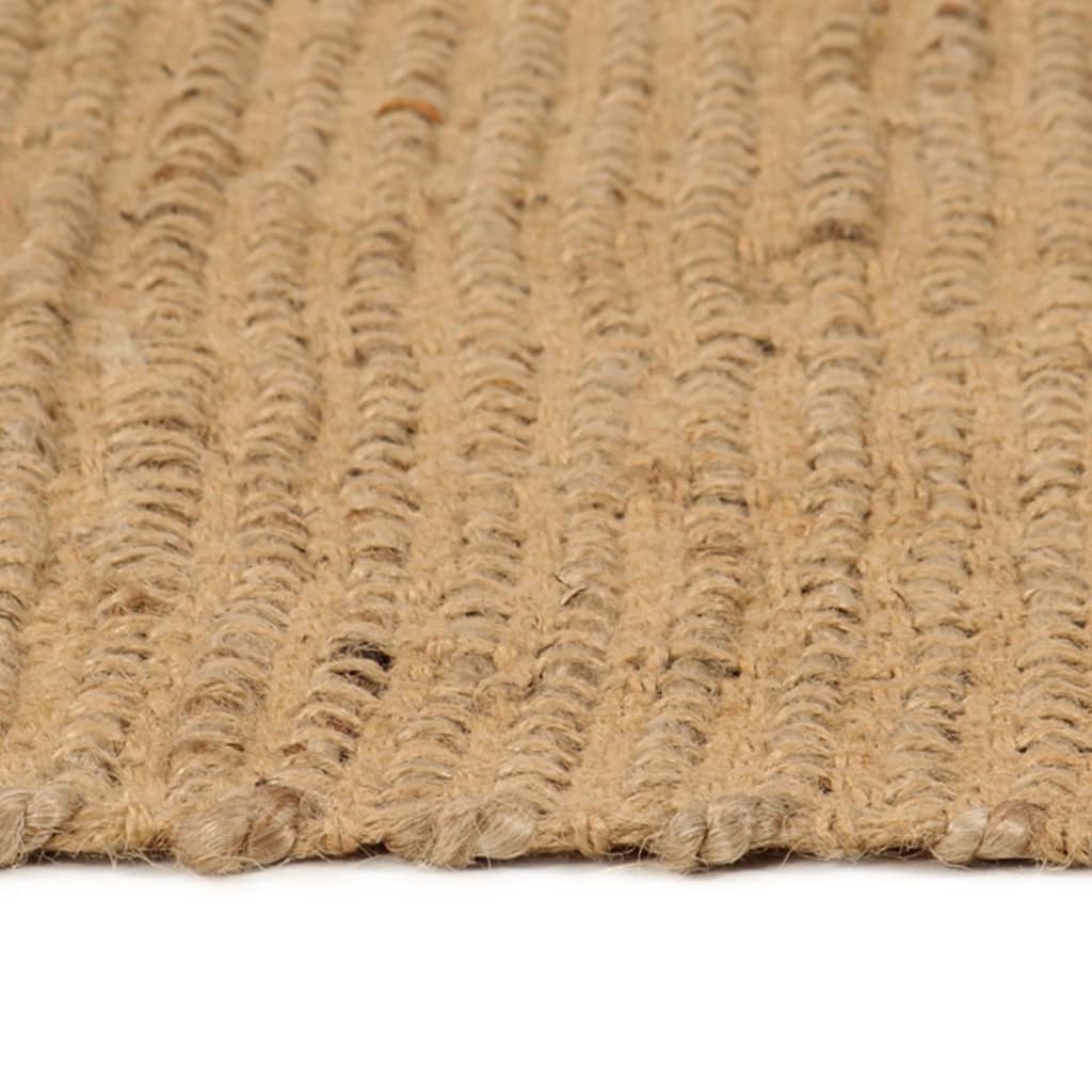 vidaXL paklājs, taisnstūra, dabiska krāsa, 80x160 cm, džuta