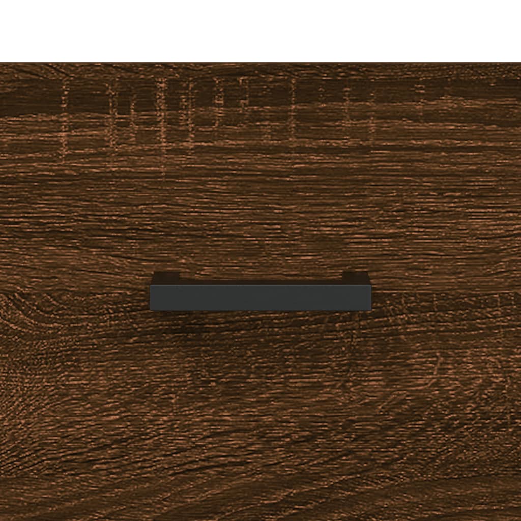 vidaXL sienas skapītis, ozola krāsa, 60x36,5x35 cm, inženierijas koks