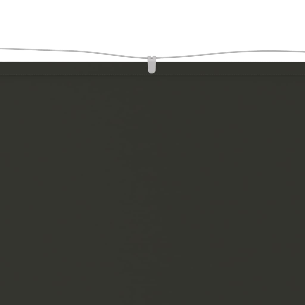 vidaXL vertikāla markīze, antracītpelēka, 140x600 cm, Oksfordas audums