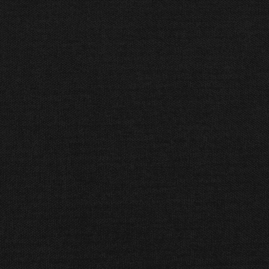 vidaXL atsperu gultas rāmis ar matraci, melna audums, 200x200 cm