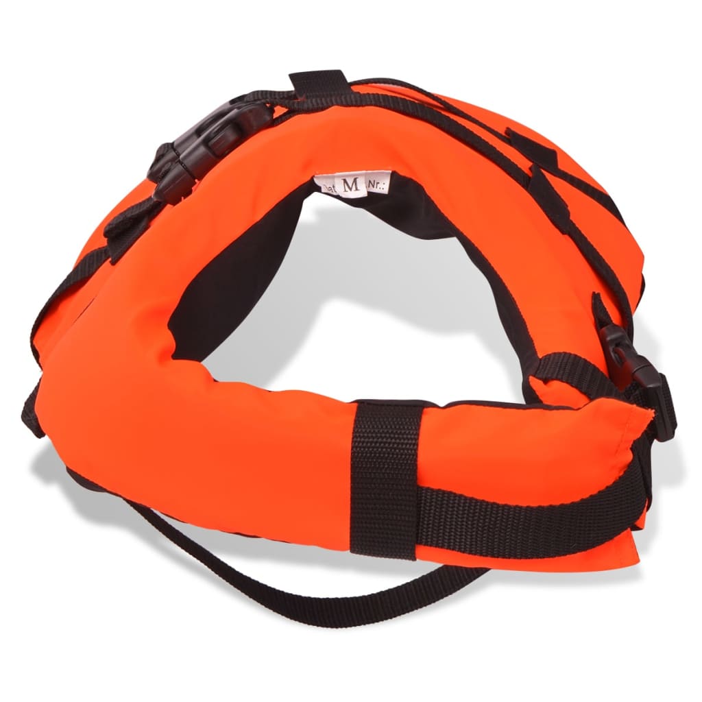 vidaXL suņu glābšanas veste, S izmērs, oranža