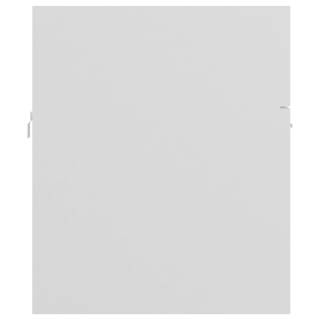 vidaXL izlietnes skapītis, balts, 80x38,5x46 cm, skaidu plātne