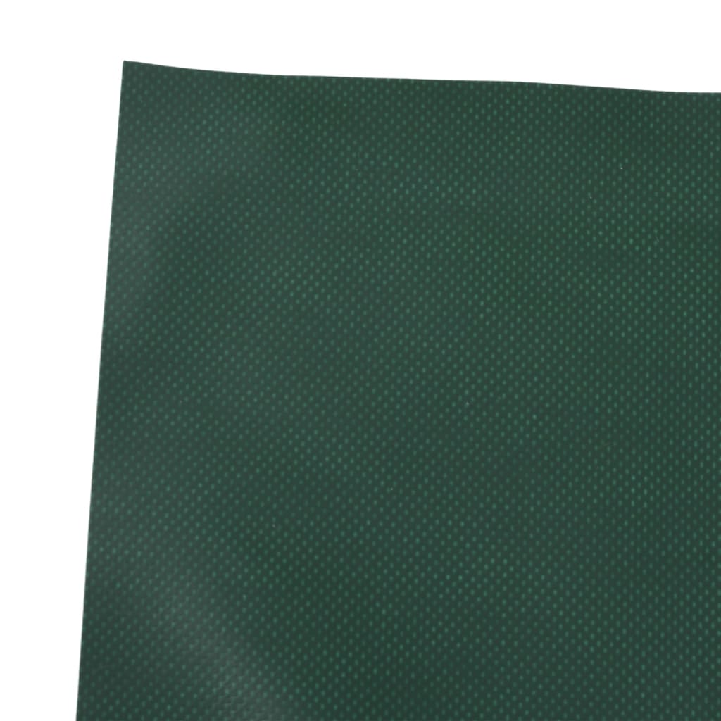 vidaXL brezenta pārklājs, zaļš, 3x3 m, 650 g/m²