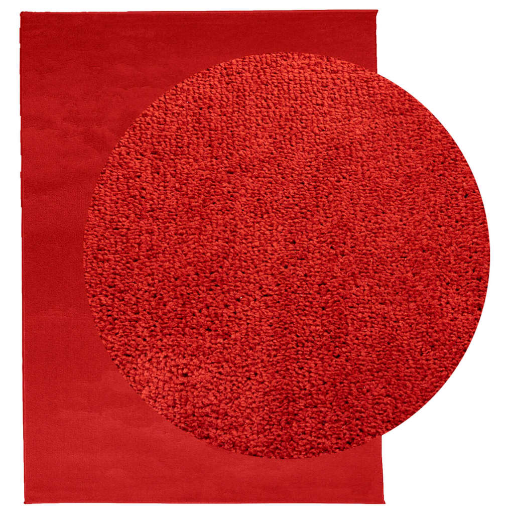 vidaXL paklājs OVIEDO, īsa spalva, sarkans, 240x340 cm