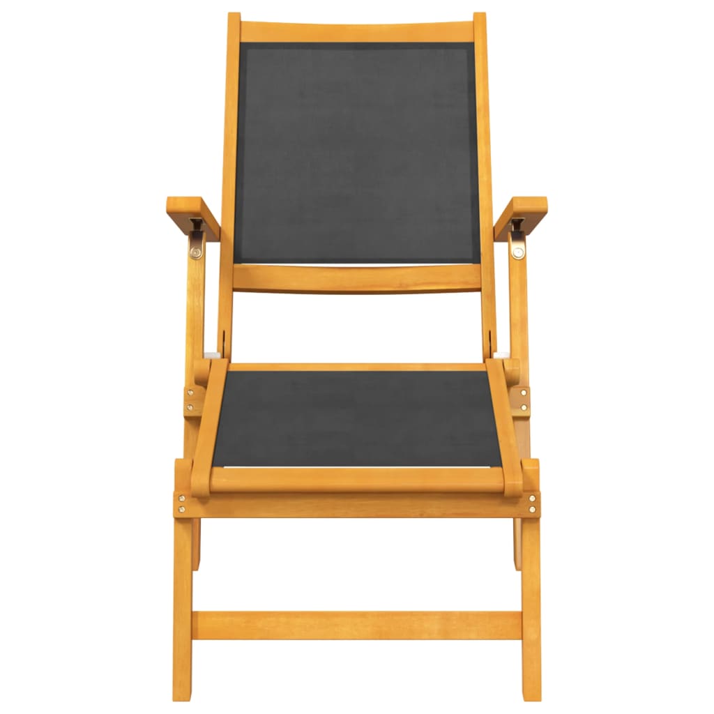 vidaXL terases krēsli, 2 gab., akācijas masīvkoks, tekstilēns