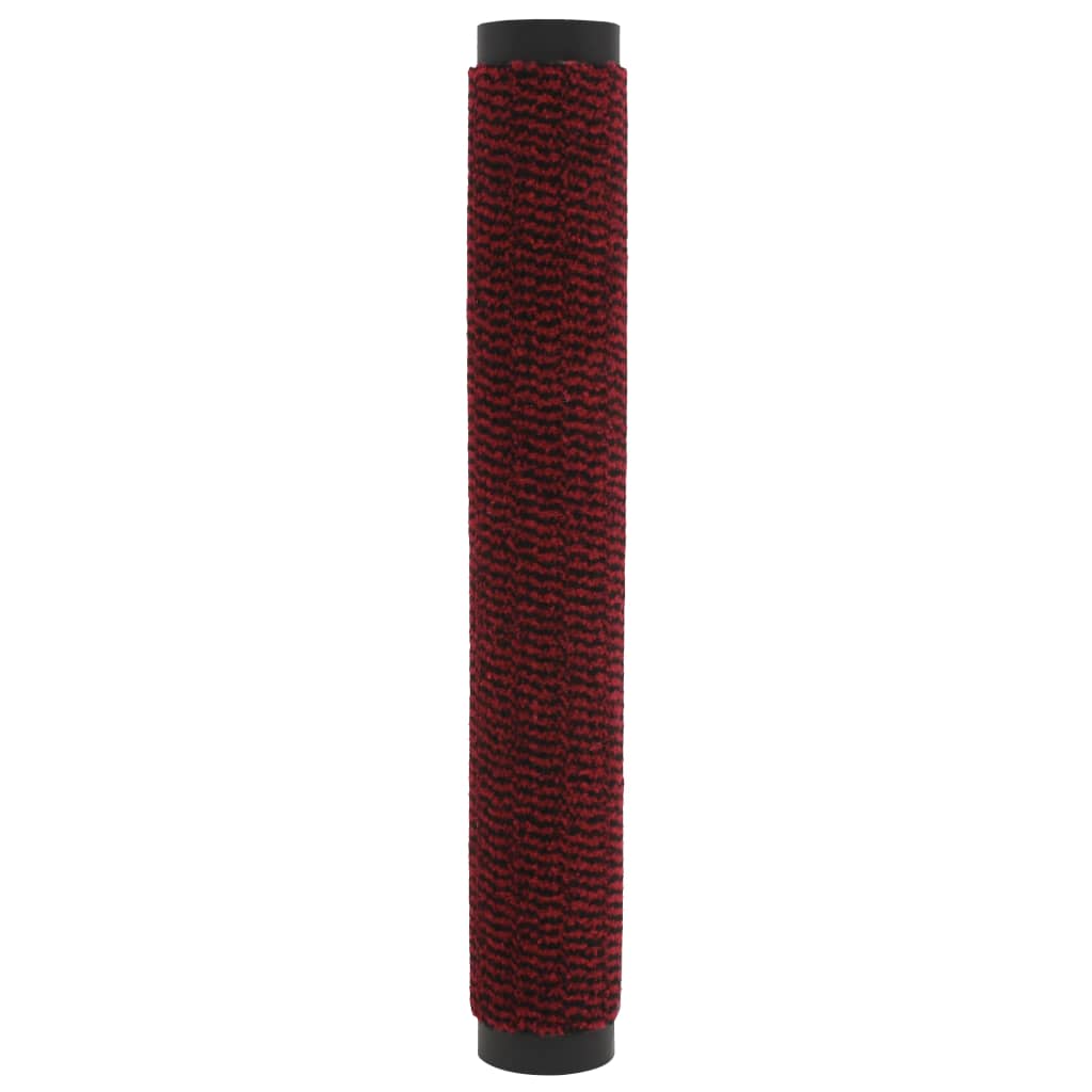 vidaXL paklāji, 2 gab., taisnstūra forma, 40x60 cm, sarkani