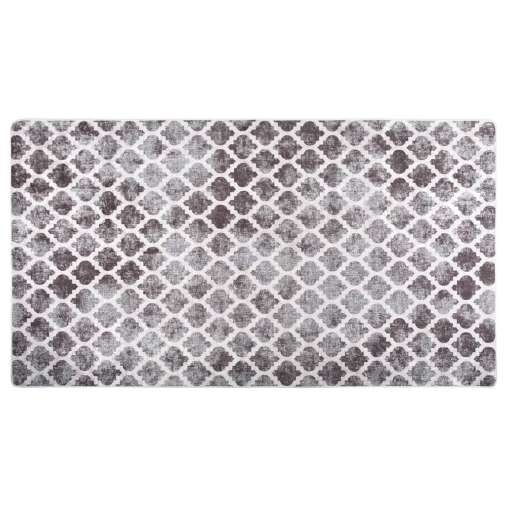 vidaXL paklājs, 190x300 cm, daudzkrāsains, mazgājams, neslīdošs