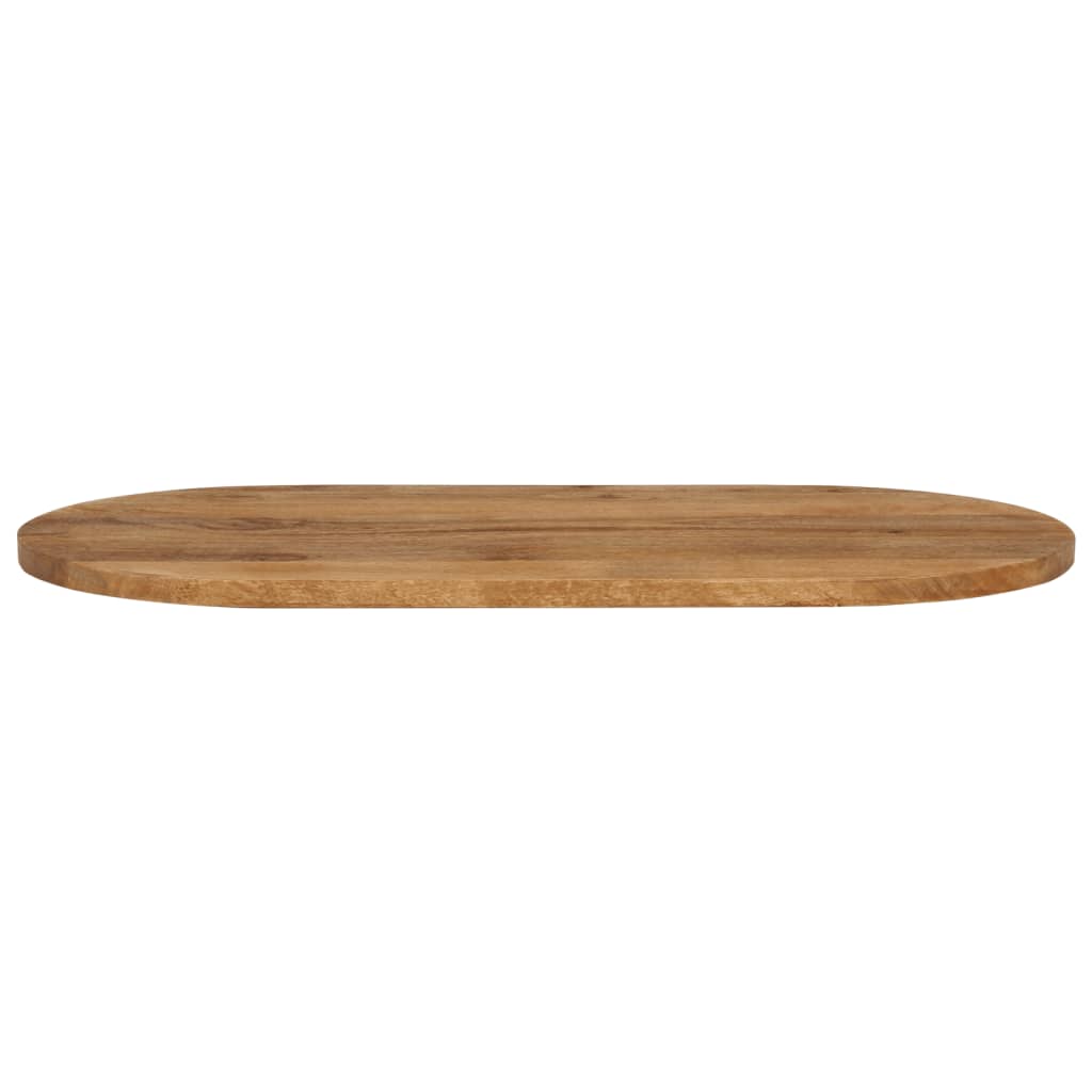 vidaXL galda virsma, 90x40x3,8 cm, ovāla, mango masīvkoks