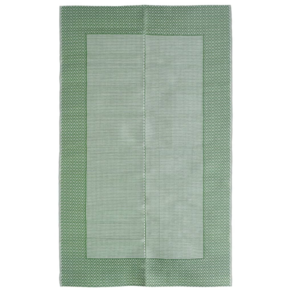 vidaXL āra paklājs, zaļš, 160x230 cm, PP