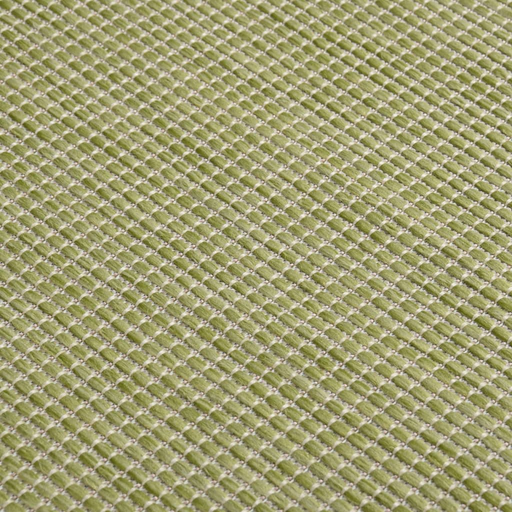 vidaXL āra paklājs, 160x230 cm, zaļš
