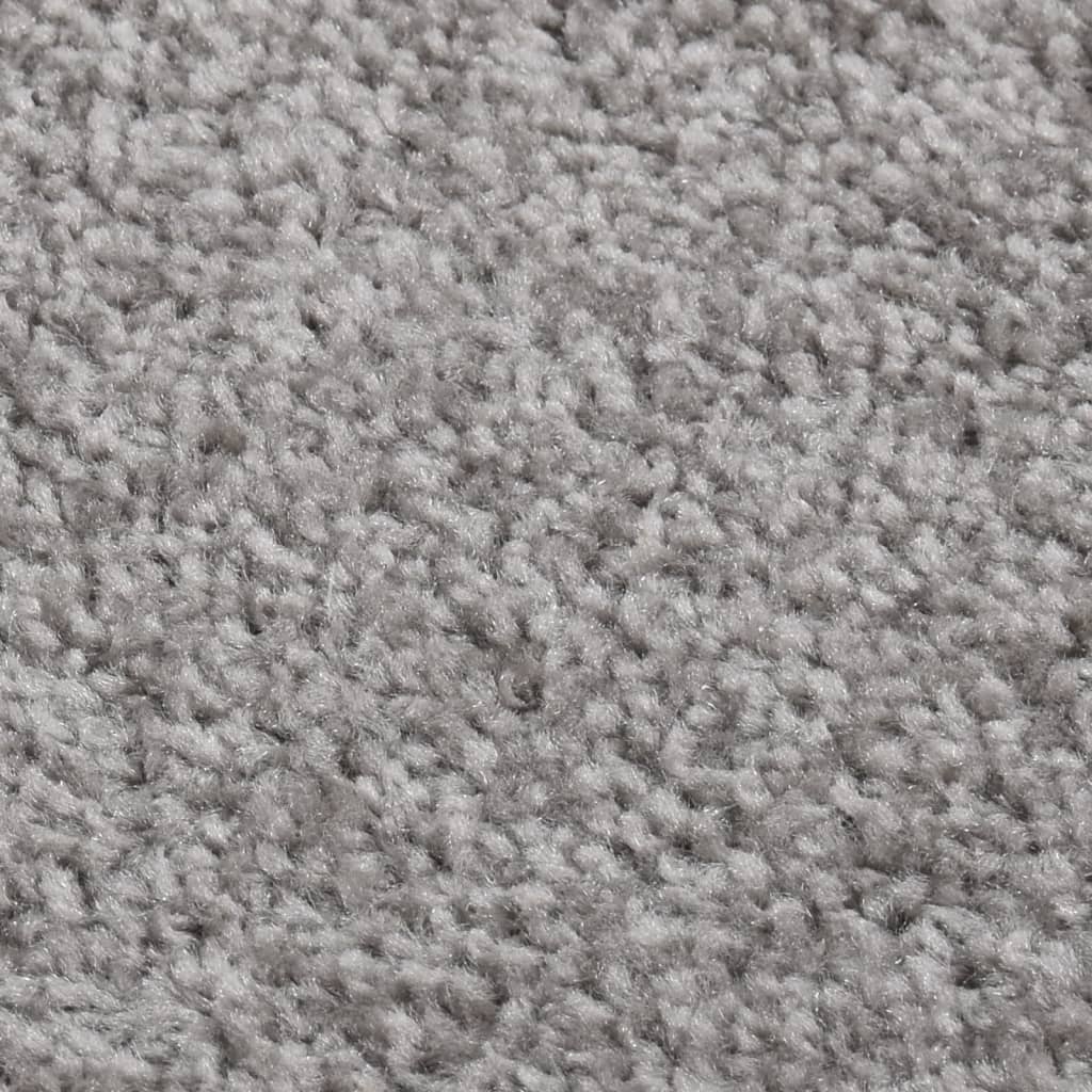 vidaXL paklājs, 240x340 cm, pelēks