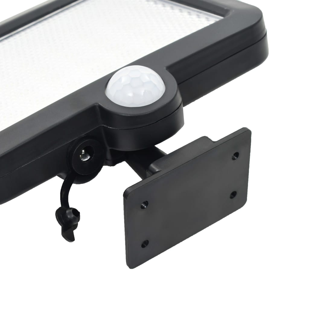 vidaXL solārā lampa ar kustību sensoru, LED, balta