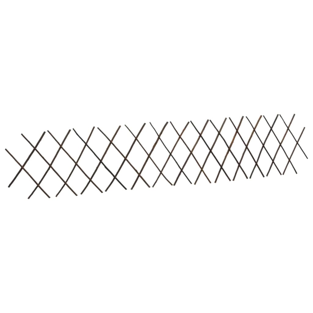 vidaXL špaleru žogi, 5 gab., 180x30 cm, vītola klūgas