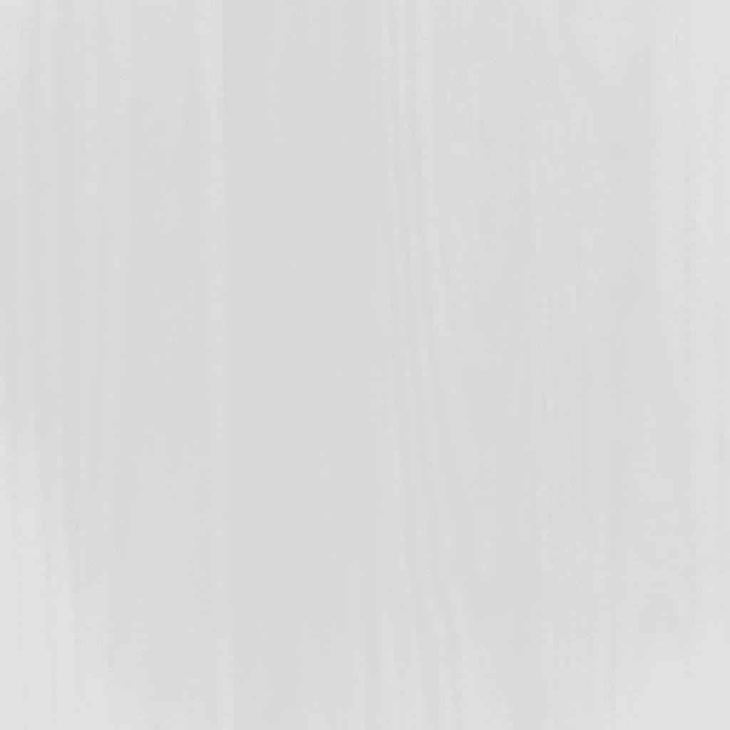 vidaXL kumode Corona, balta, 112x43x196 cm, Meksikas priedes masīvkoks