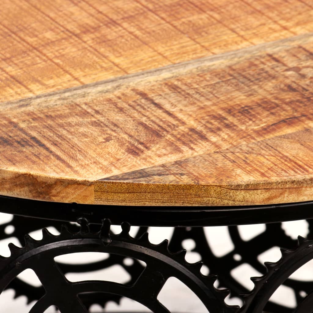 vidaXL kafijas galdiņš, mango masīvkoks, 60x40 cm