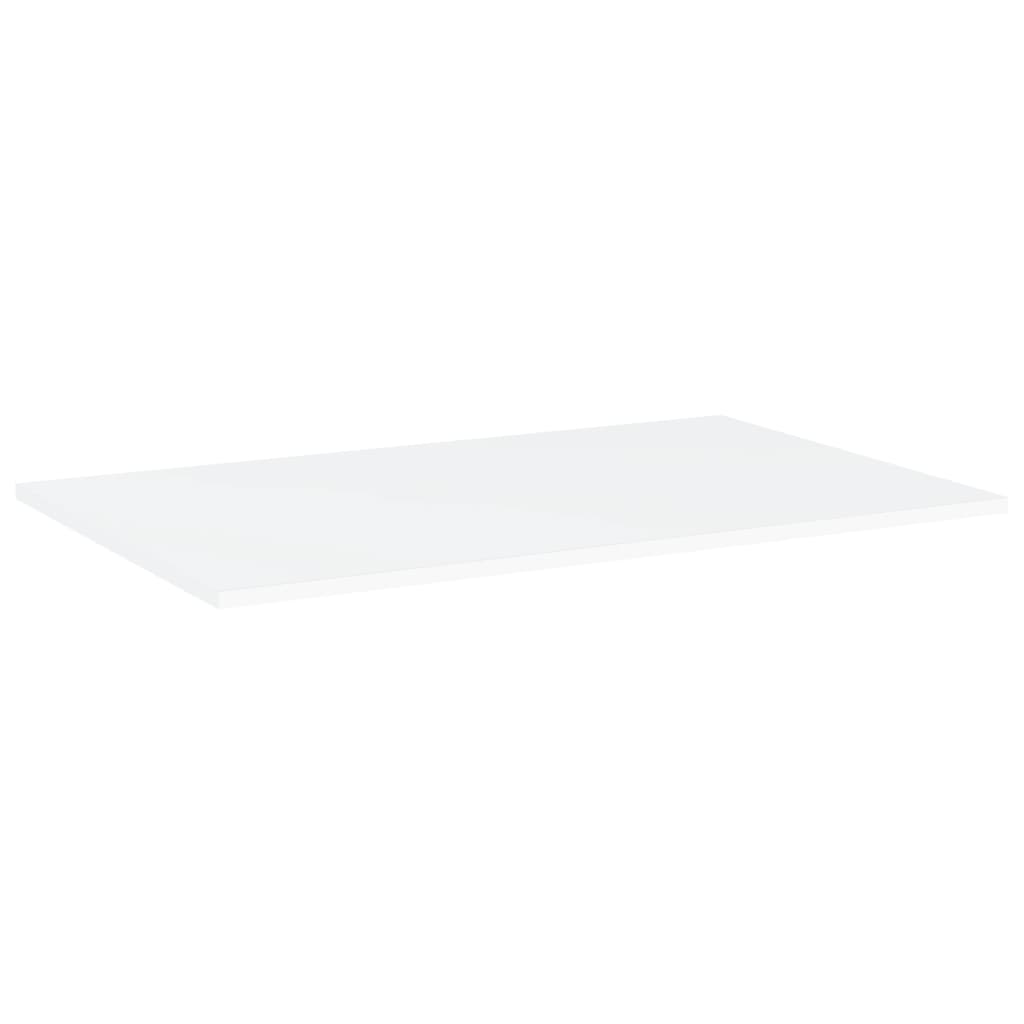 vidaXL plauktu dēļi, 4 gab., balti, 80x50x1,5 cm, skaidu plāksne