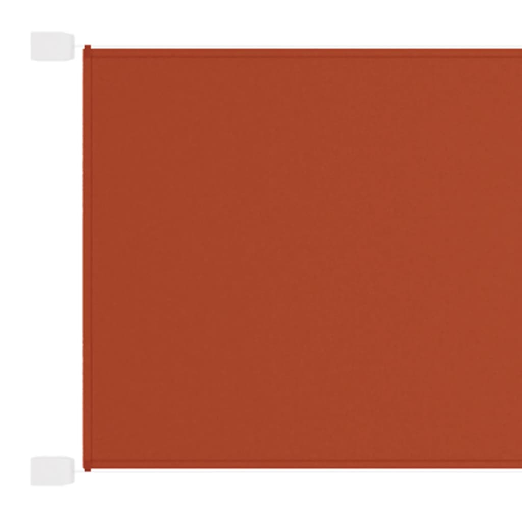 vidaXL vertikāla markīze, sarkanbrūna, 180x270 cm, Oksfordas audums