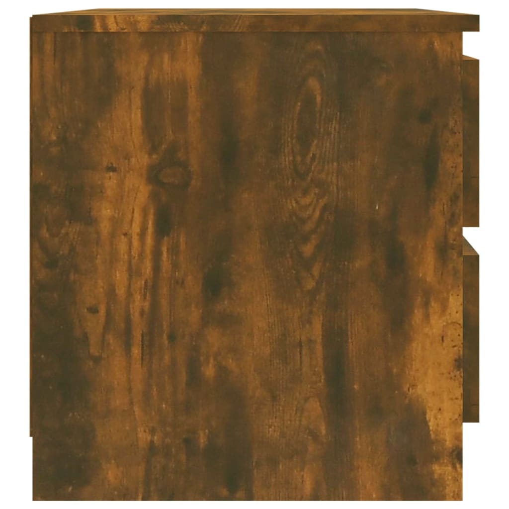 vidaXL naktsskapīši, 2 gab., ozola, 50x39x43,5 cm, inženierijas koks