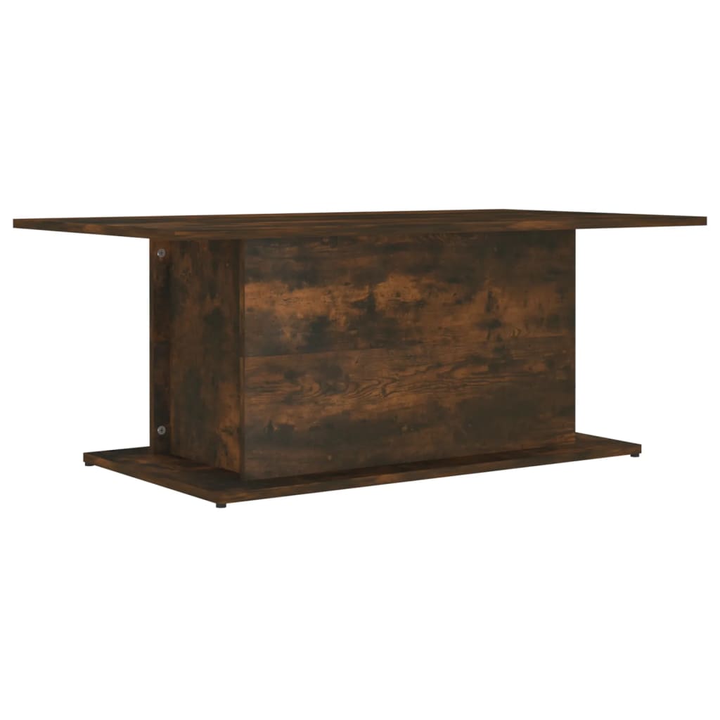 vidaXL kafijas galdiņš, ozolkoka krāsa, 102x55,5x40 cm, skaidu plāksne