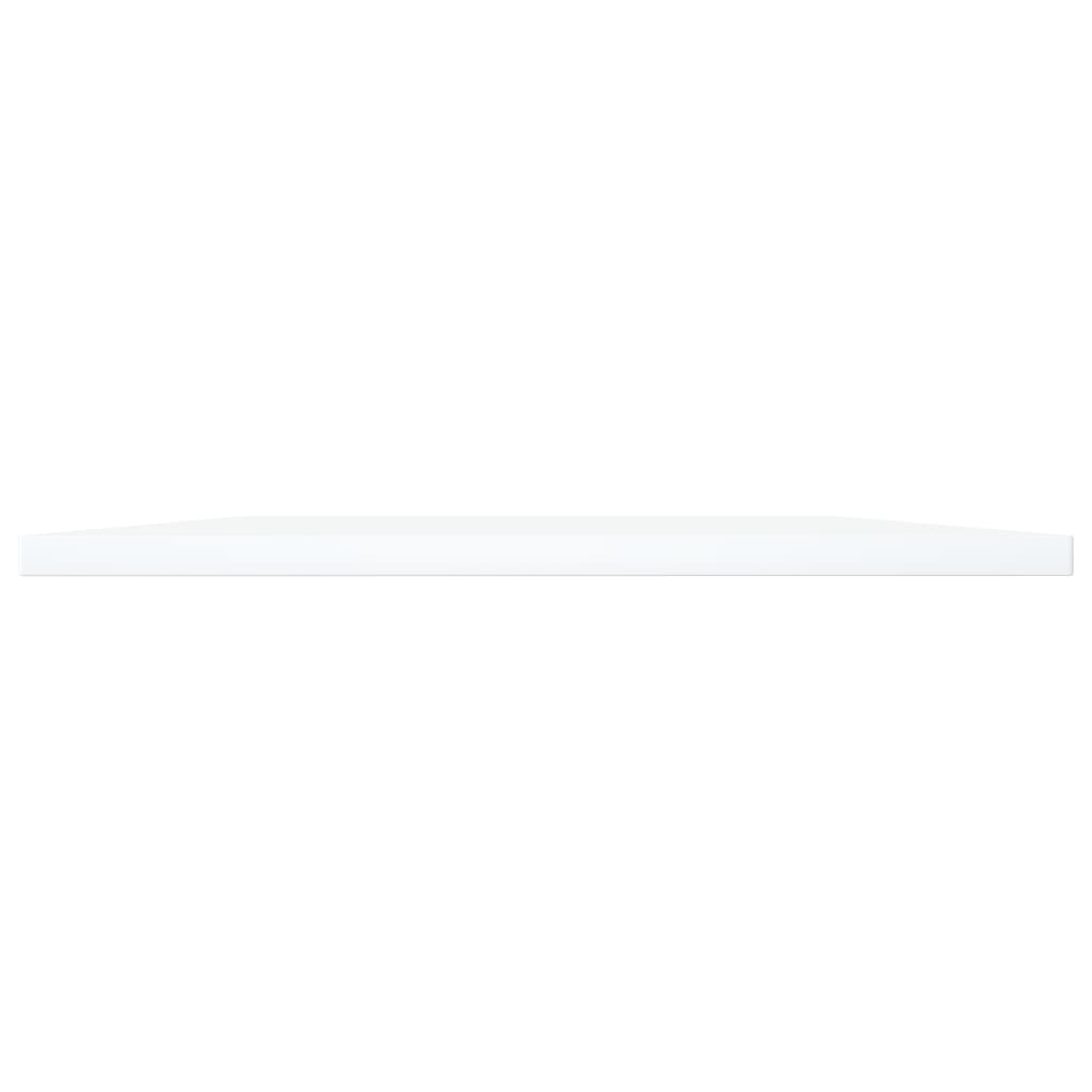 vidaXL plauktu dēļi, 8 gab., balti, 80x40x1,5 cm, skaidu plāksne