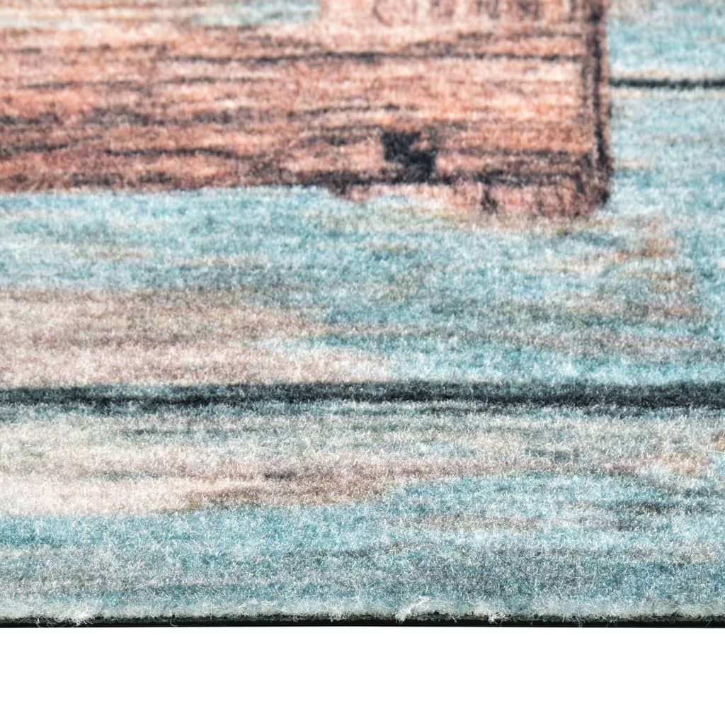 vidaXL virtuves paklājs, mazgājams, ar uzrakstu Love, 60x300 cm