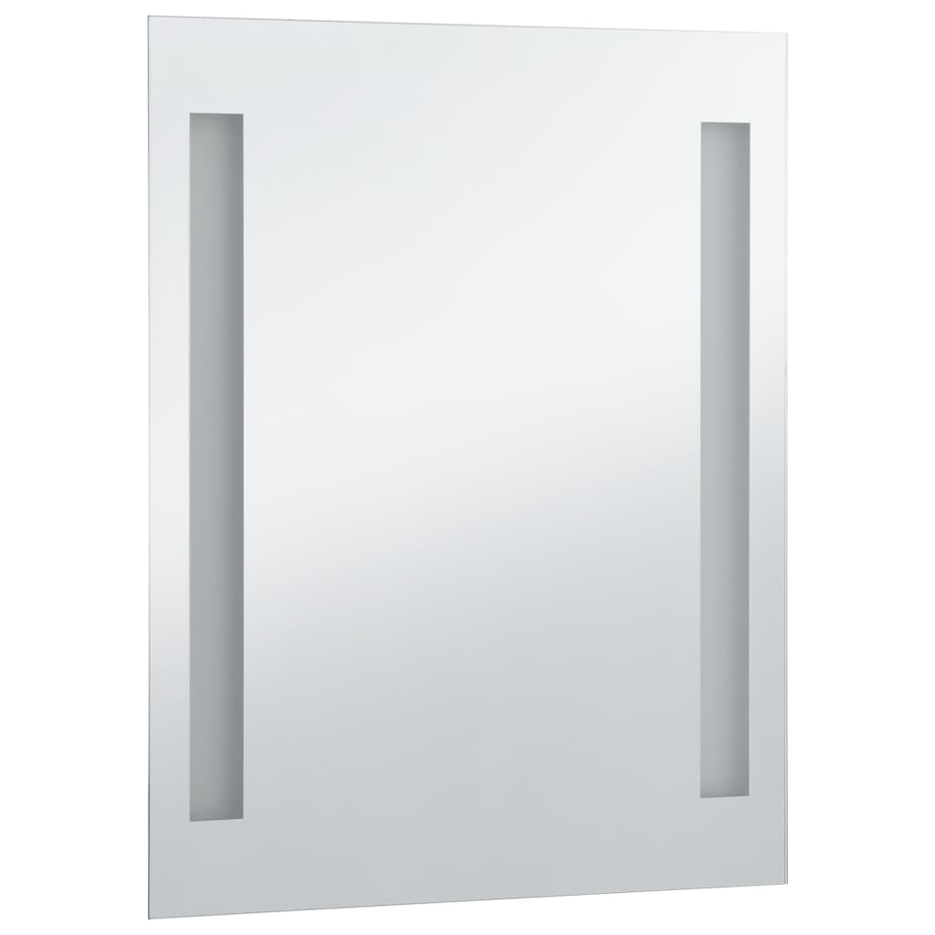 vidaXL vannasistabas sienas spogulis ar LED apgaismojumu, 60x80 cm