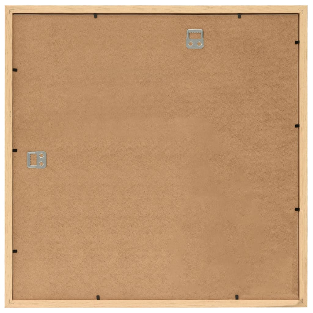 vidaXL foto rāmji, 5 gab., sienai vai galdam, gaiša ozolkoka, 40x40 cm