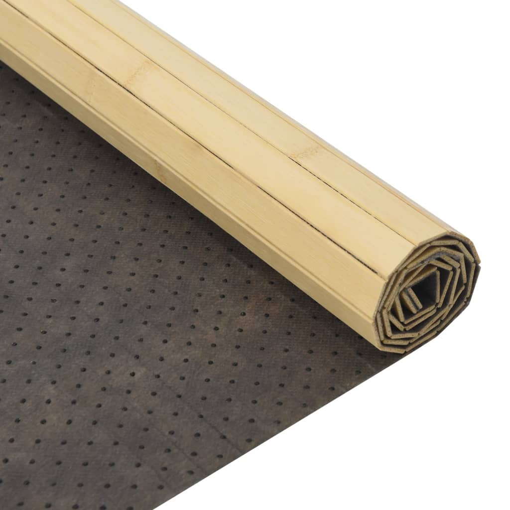 vidaXL paklājs, taisnstūra forma, dabīga krāsa, 70x500 cm, bambuss