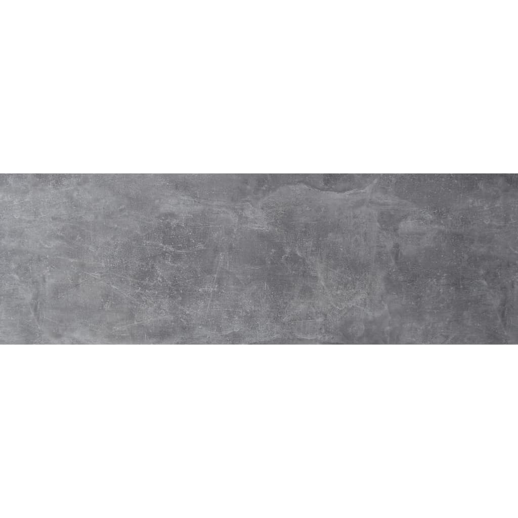 FMD kafijas galdiņš, 70x70x35,5 cm, spīdīgi baltā un betona krāsā