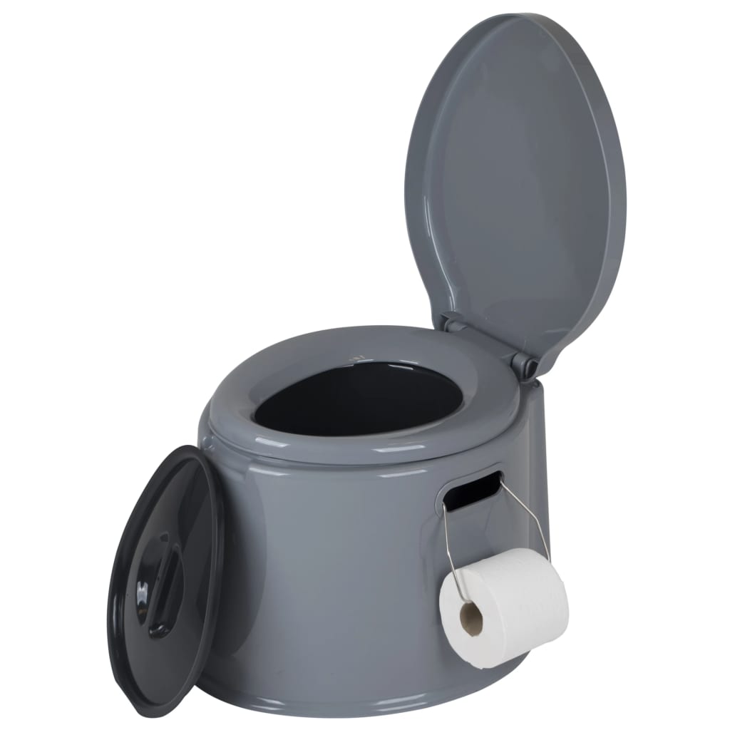 Bo-Camp pārnēsājams tualetes pods, 7 L, pelēks