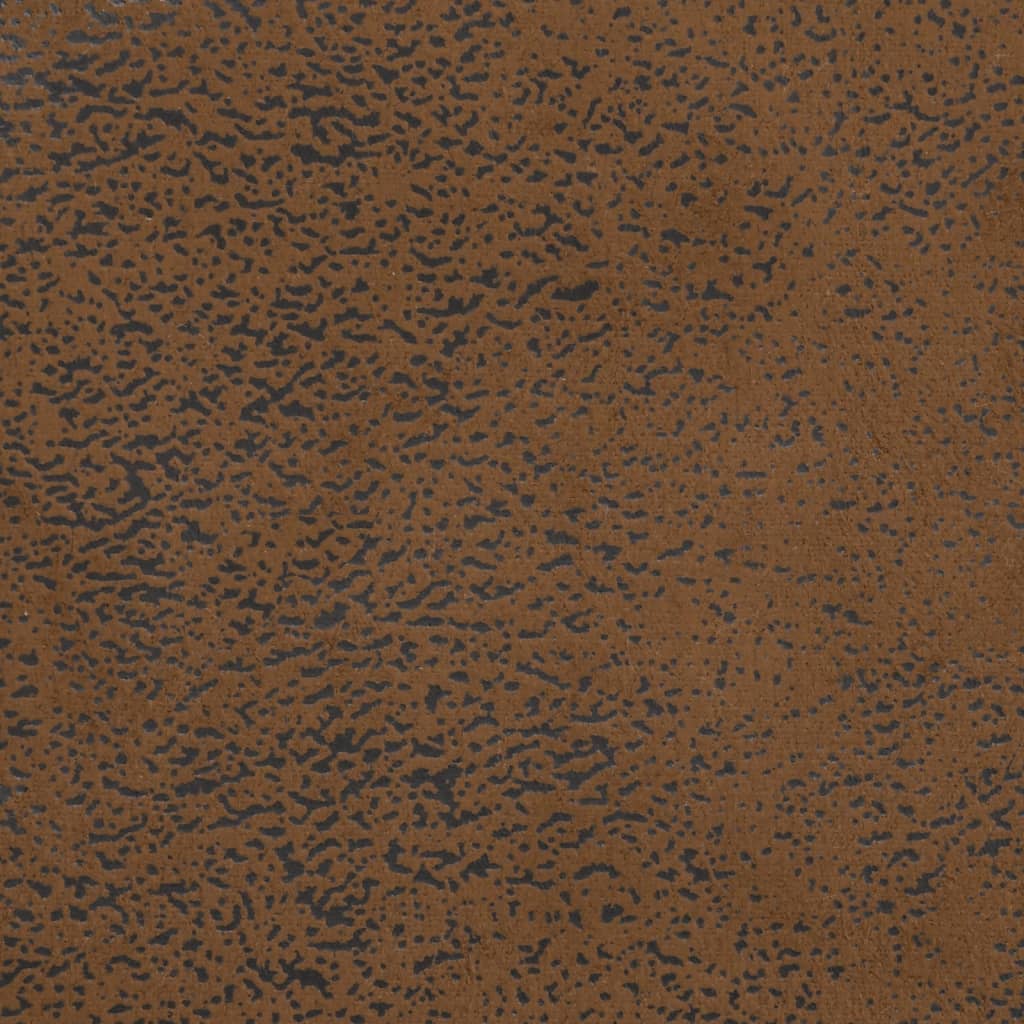 vidaXL sols ar spilveniem, brūns, 113x64,5x75,5 cm, mākslīgā zamšāda