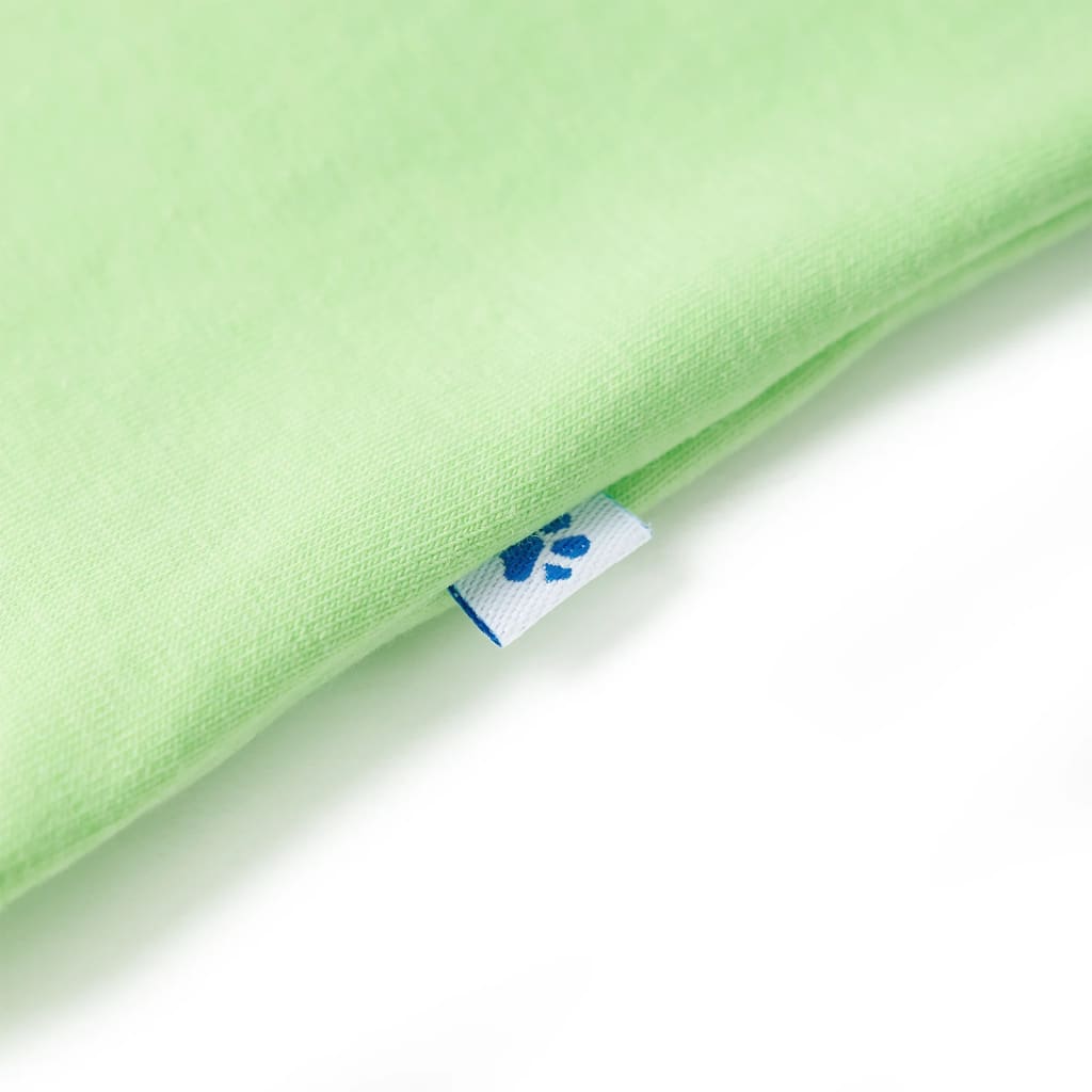 Bērnu T-krekls, neona zaļš, 92