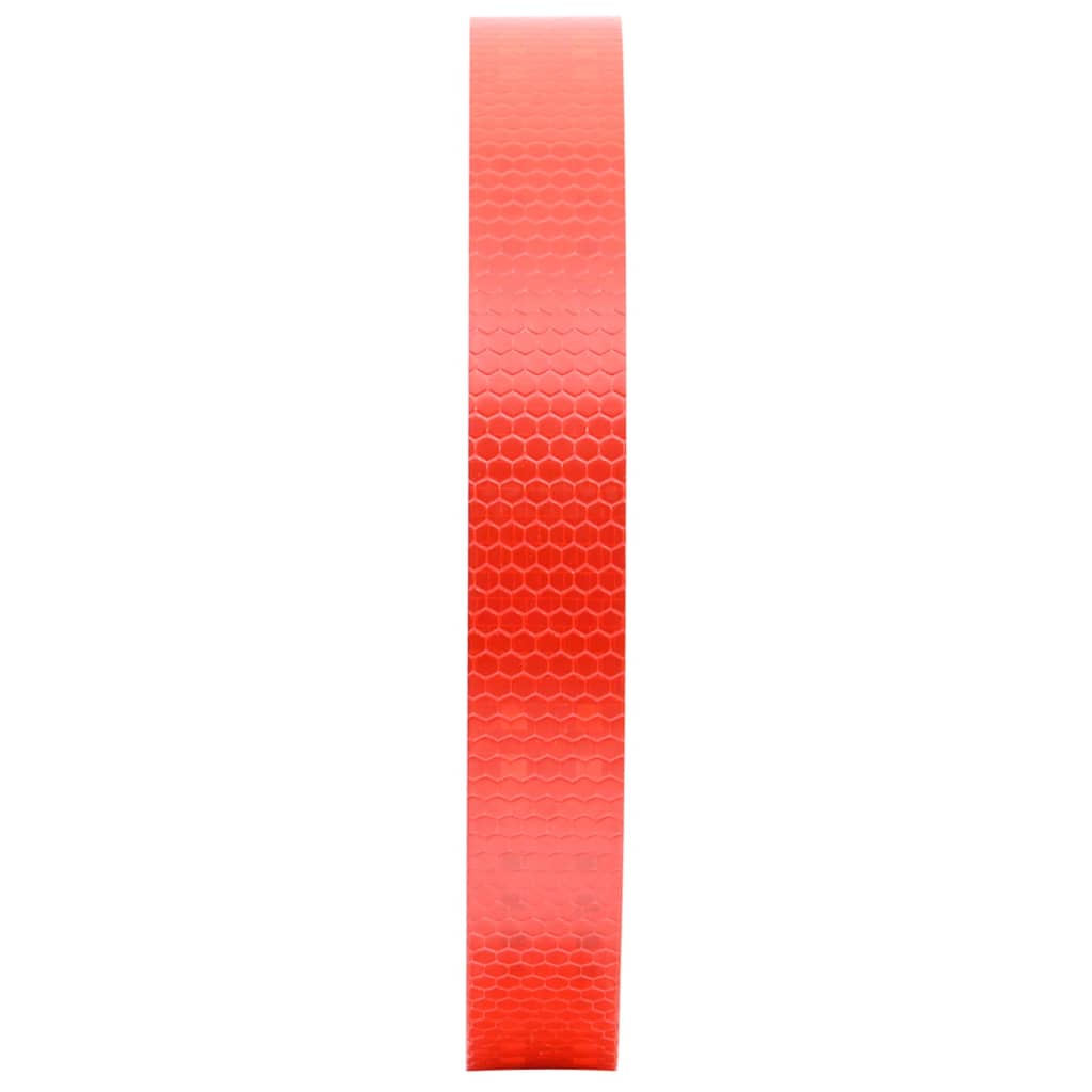 vidaXL atstarojoša līmlente, sarkana, 2,5 cmx50 m, PVC