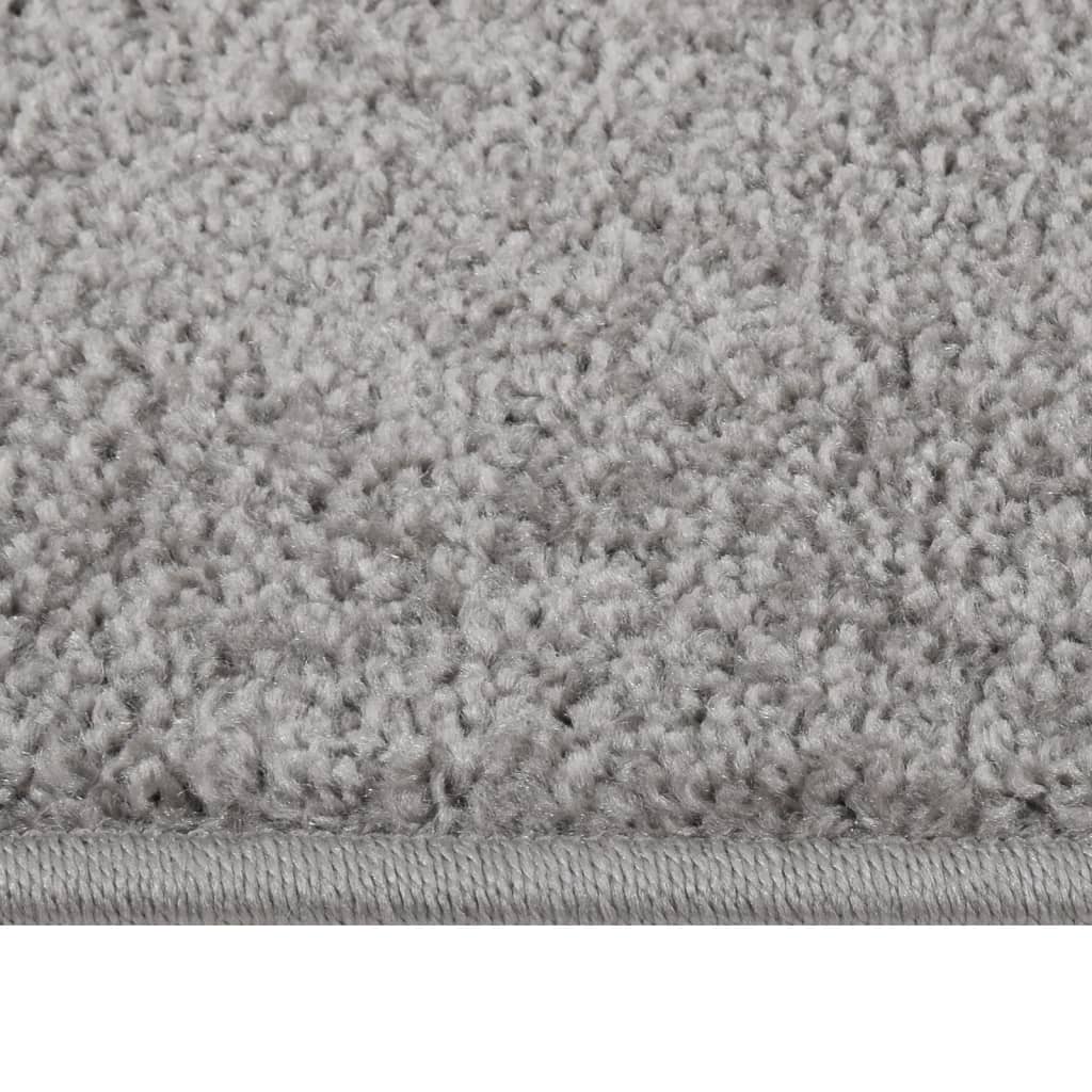 vidaXL paklājs, 240x340 cm, pelēks