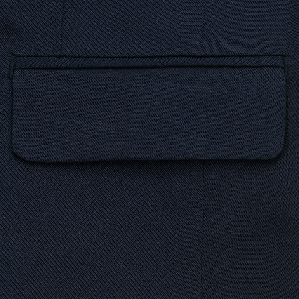 vidaXL bērnu uzvalks, trīsdaļīgs, izmērs 128/134, tumši zils