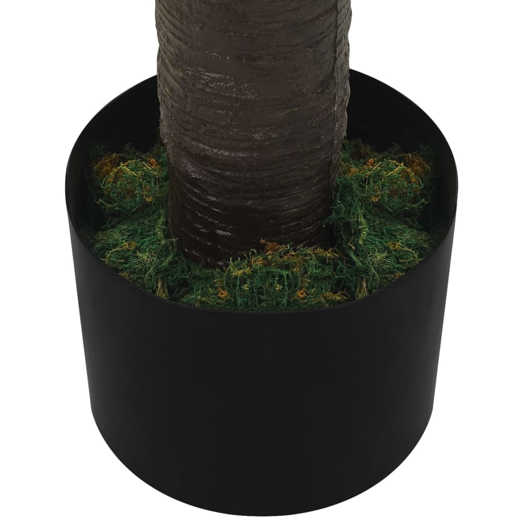 vidaXL mākslīgais augs, fēnikspalma ar podiņu, 190 cm, zaļa