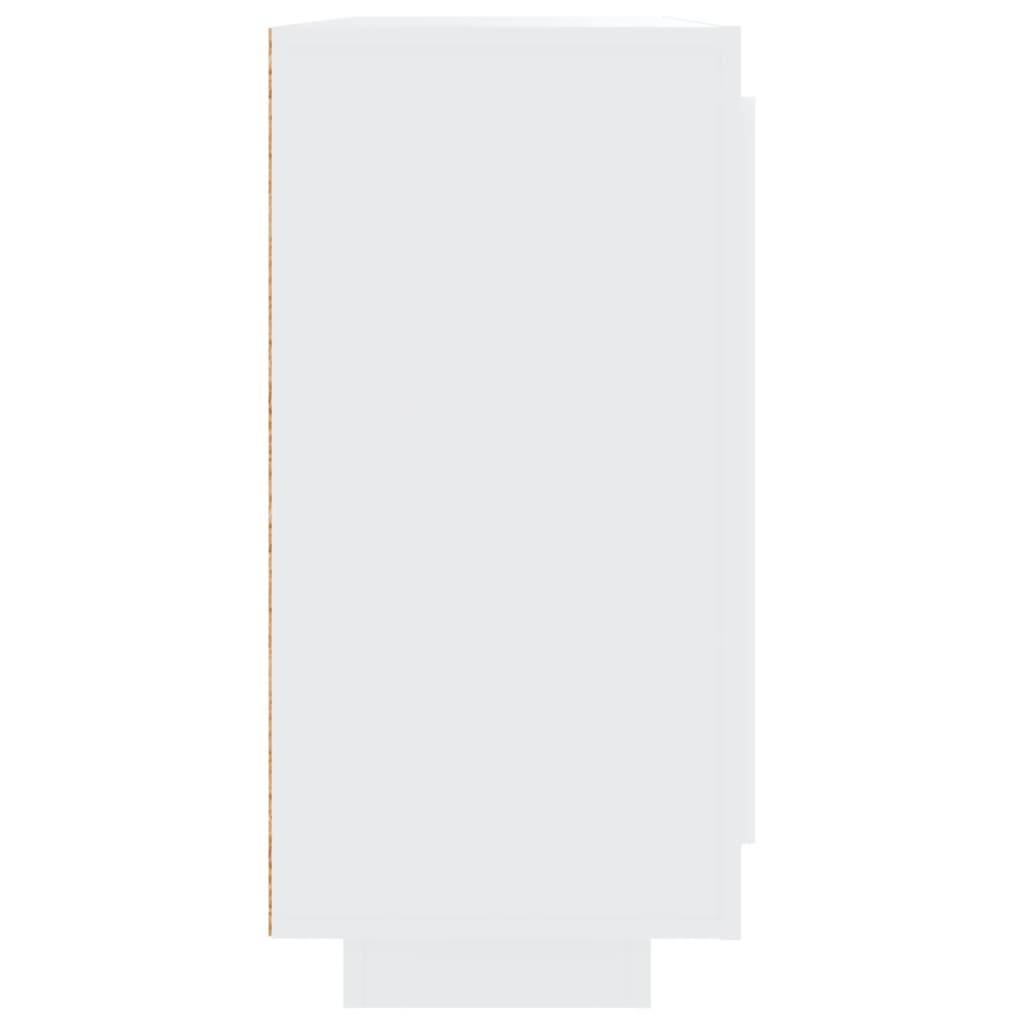 vidaXL kumode, balta, 92x35x75 cm, inženierijas koks