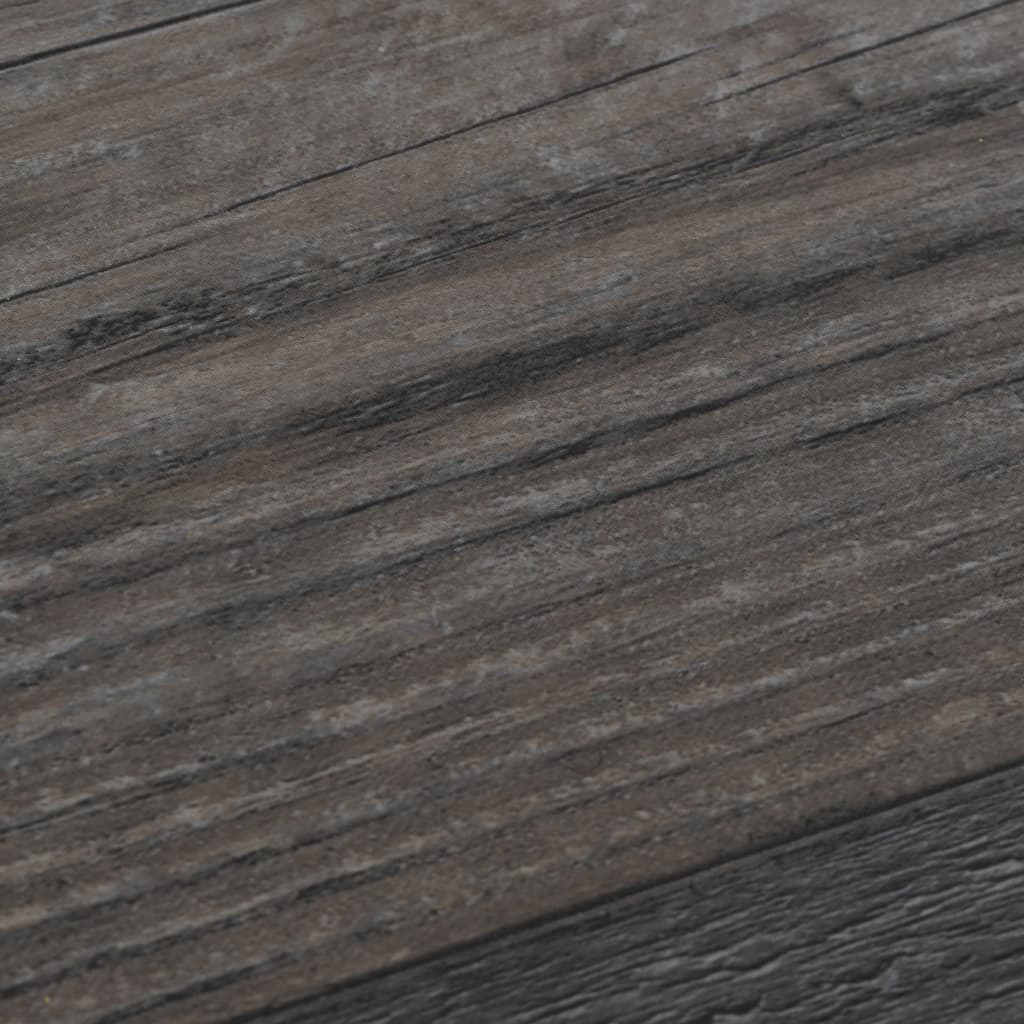 vidaXL grīdas dēļi, 5,26 m², 2 mm, koka krāsa, PVC