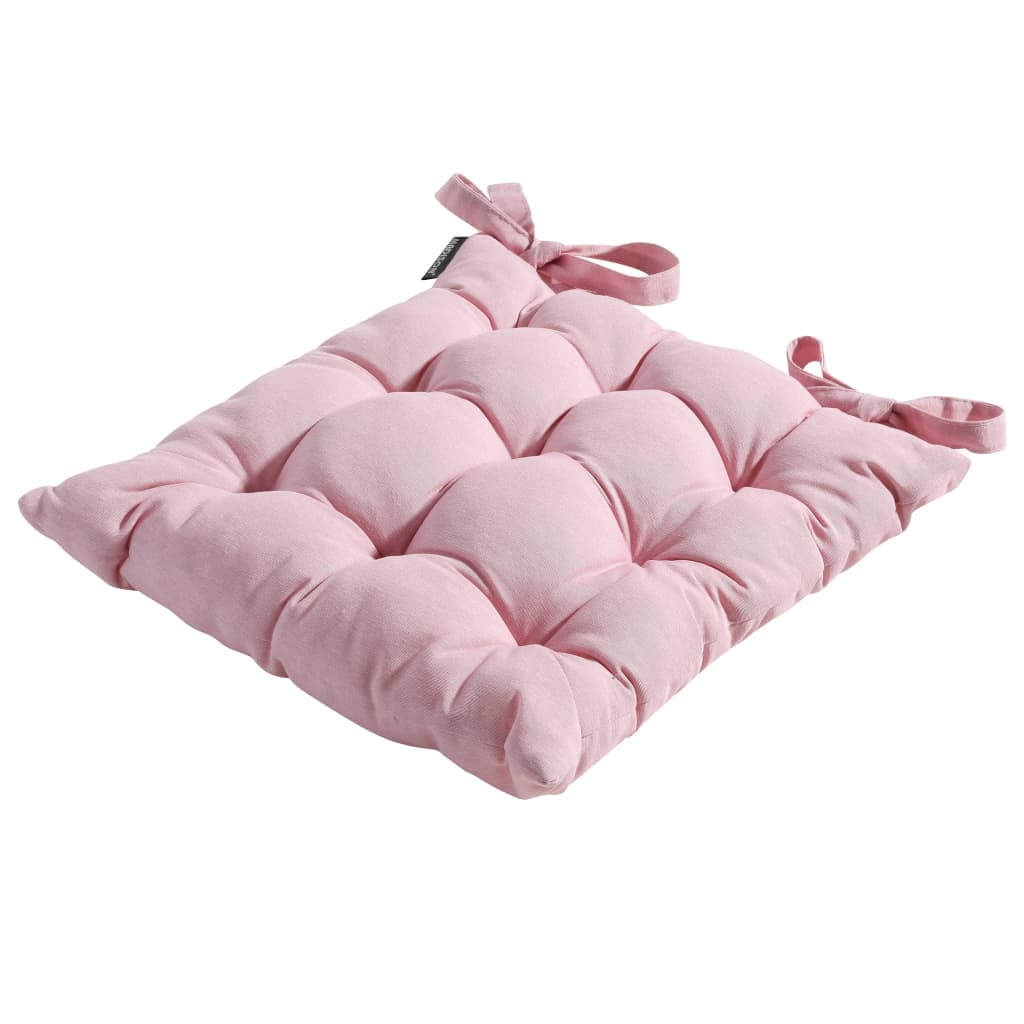Madison sēdekļa matracis Panama, 46x46 cm, maigi rozā