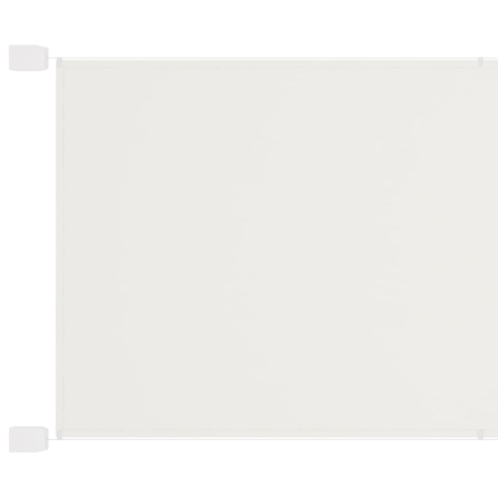 vidaXL vertikāla markīze, balta, 140x420 cm, Oksfordas audums