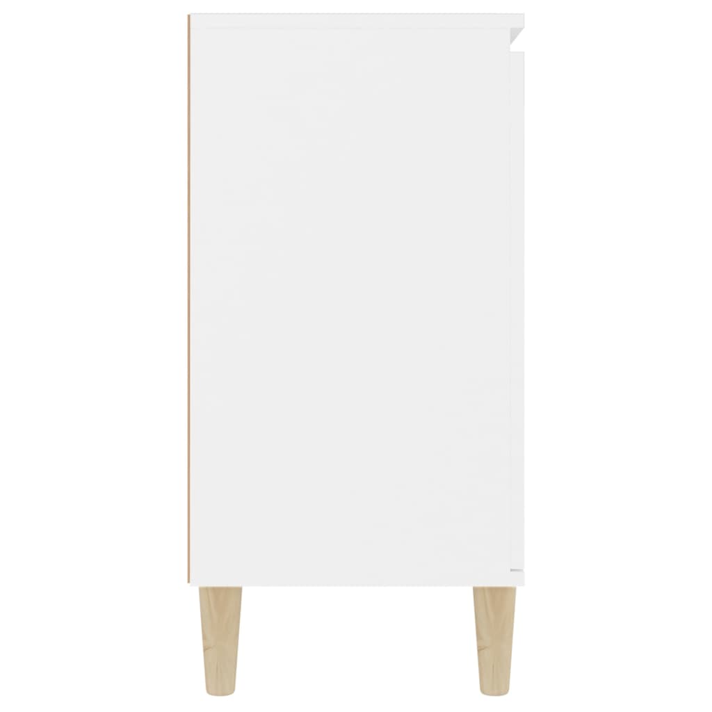 vidaXL kumode, 103,5x35x70 cm, kokskaidu plātne, balta